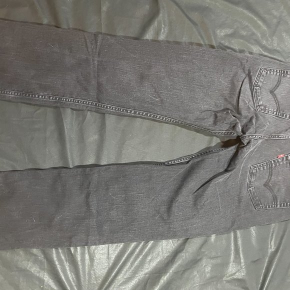 Used Levi's 514 Black jeans 32x32 - Picture 2 of 3